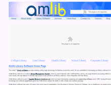 Tablet Screenshot of amlib.co.uk